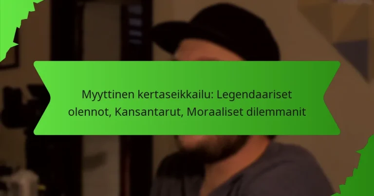 Myyttinen kertaseikkailu: Legendaariset olennot, Kansantarut, Moraaliset dilemmanit