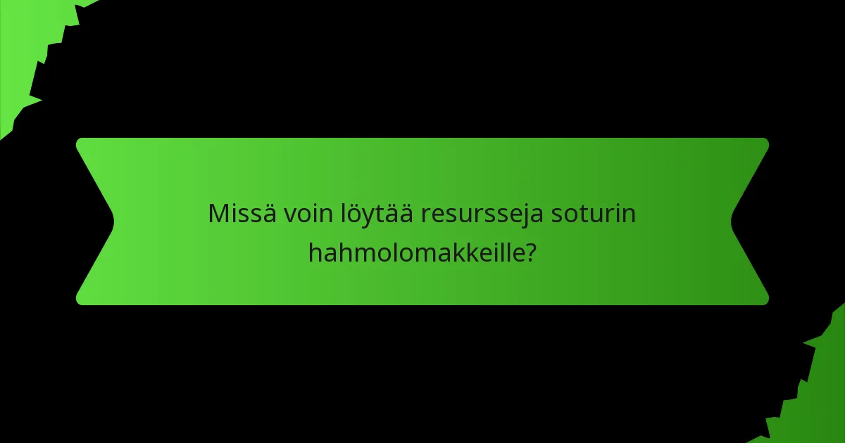 Missä voin löytää resursseja soturin hahmolomakkeille?